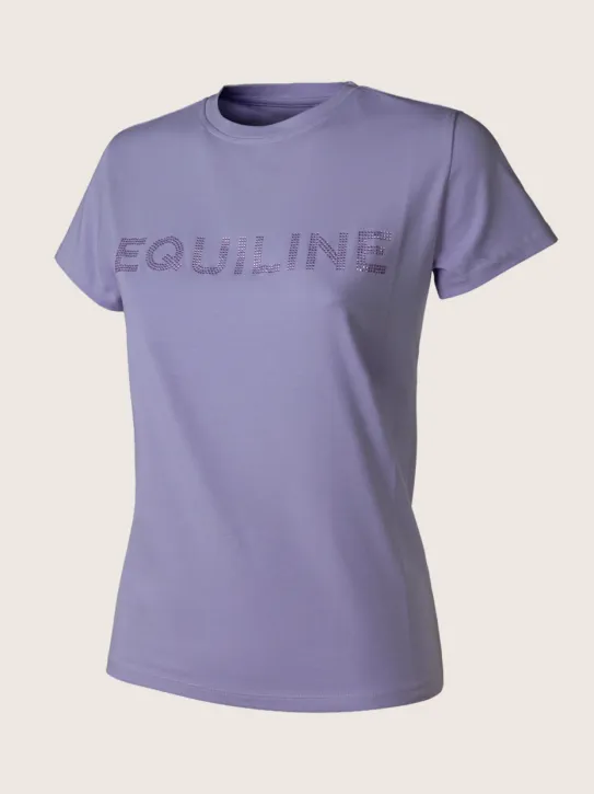 Equiline Damen T-Shirt EQGless in Flieder M