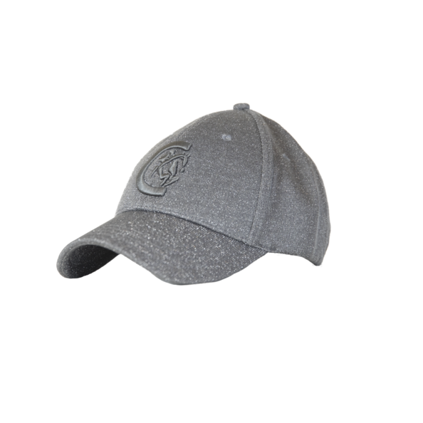 Kentucky Baseball Cap Glitzer Grau