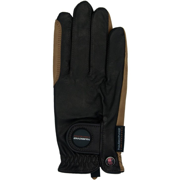 Haukeschmidt Ladies Finest Handschuhe Mokka-Hellbraun 7,5