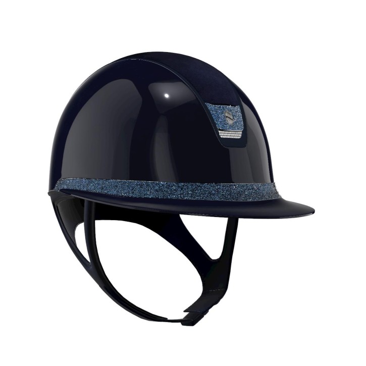 Samshield Miss Shadowglossy Reithelm Konfiguration crystal fabric Bermuda Blue