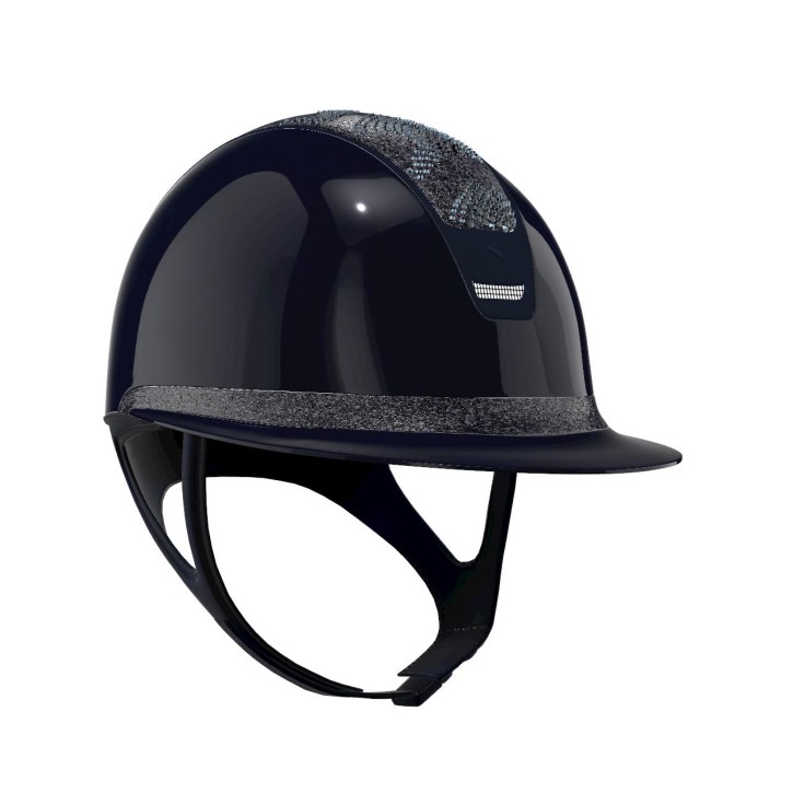 Samshield Miss Shield Shadowglossy 2.0 blau Konfiguration Top und Frontal Band Crystal Intarsia