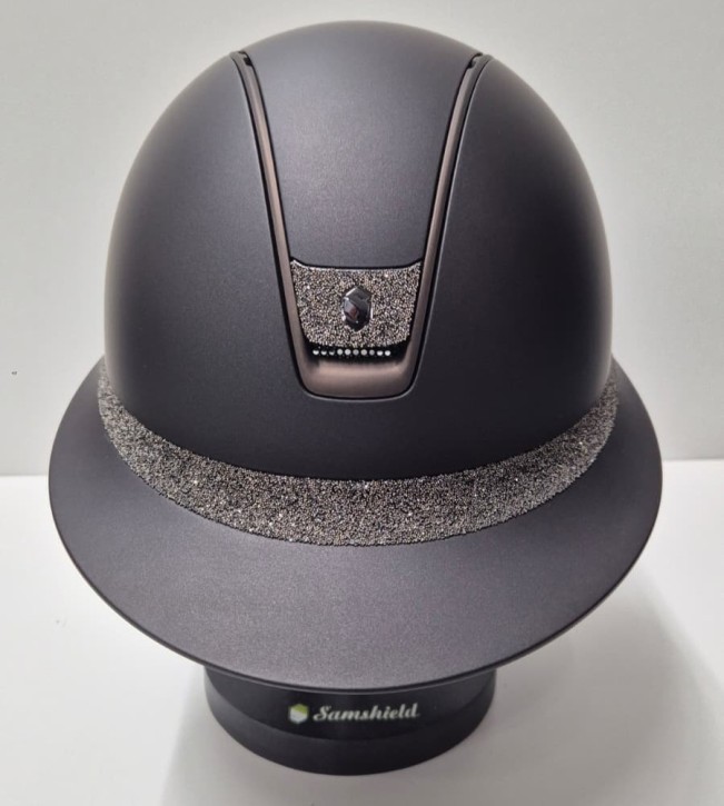 Miss Shield Shadowmatt – Crystal Fabric Metal Eclipse braun
