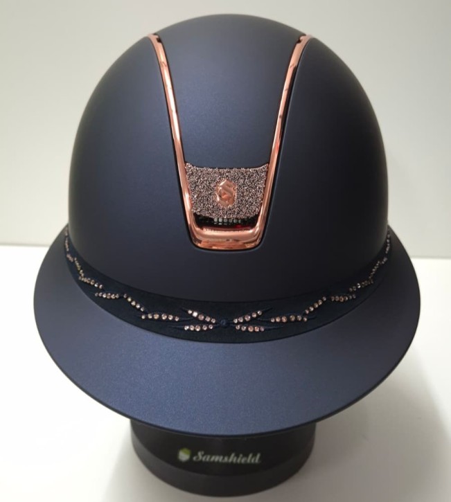 Samshield Reithelm Miss Shield Shadowmatt 2.0 – Blau/Pink