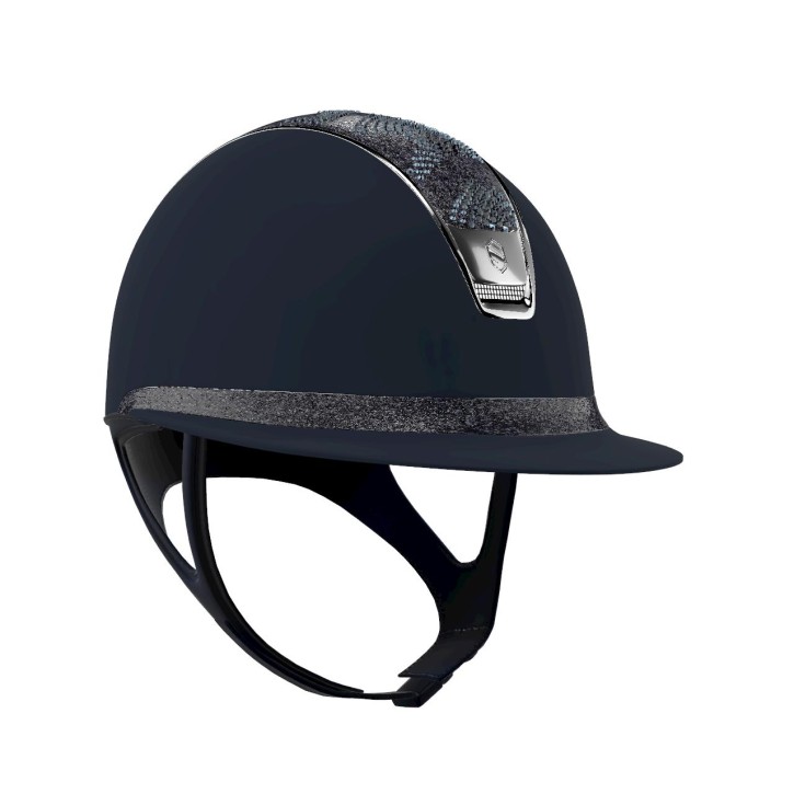 Samshield Miss Shield Shadowmatt 2.0 blau Konfiguration Top und Frontal Band Crystal Intarsia