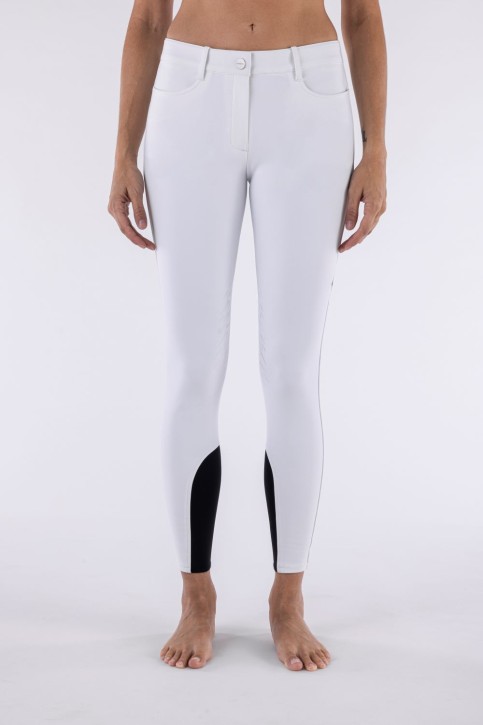 Equiline Damen Kniegrip Reithose Cornek weiß