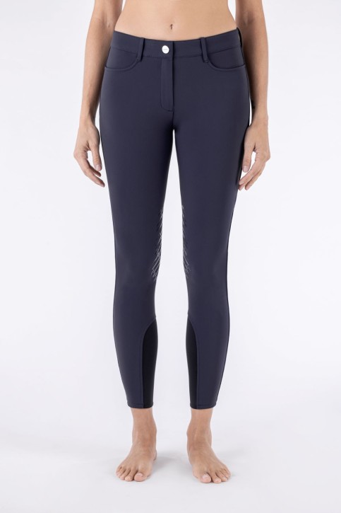 Equiline Damen Kniegrip Reithose Cornek navy