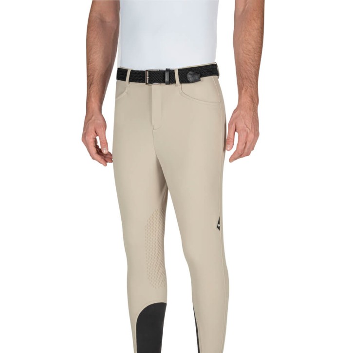 Equiline Herren Reithose Kniegrip Albertk Beige 48