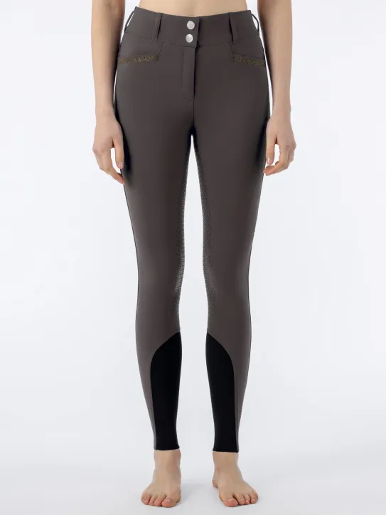 Equiline Damen Vollgrip Reithose Highwaist Crystalef marsh