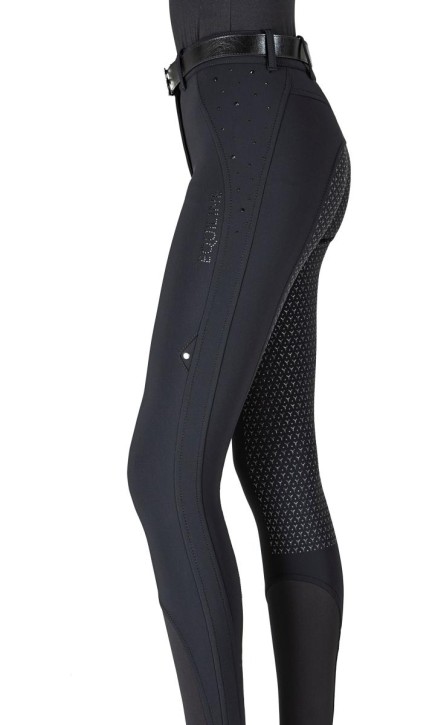 Equiline Damen Vollgrip Softshell Reithose GUESTEFH schwarz