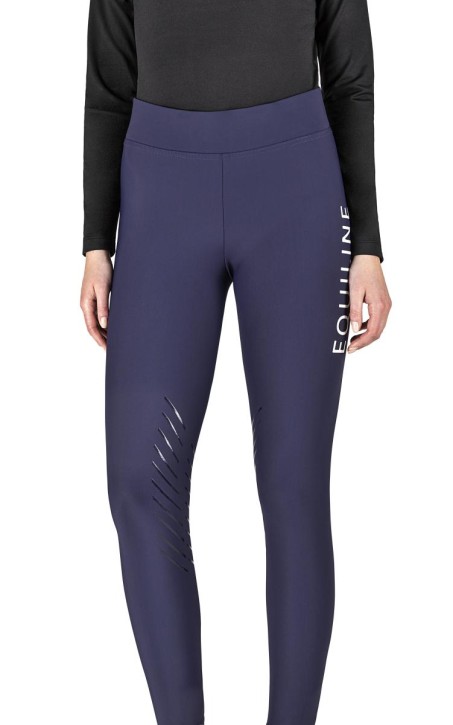 Equiline Reitleggings CHUNK Kniegrip cobalt