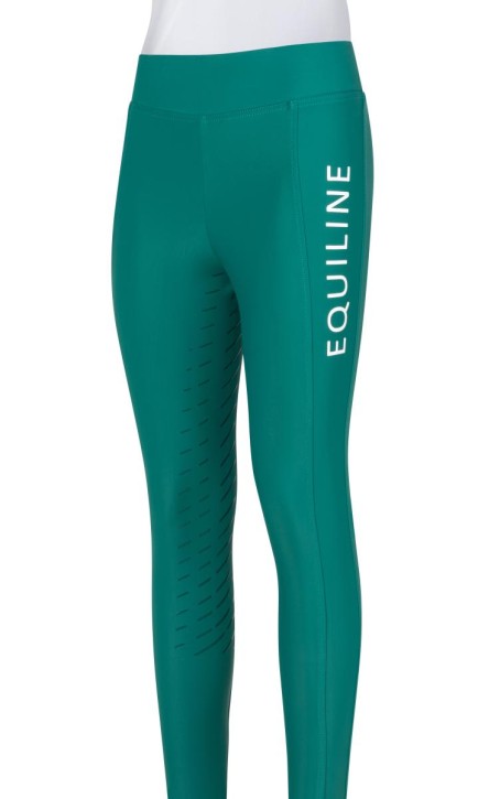 Equiline Damen Winter Volllgrip Reitleggings CHUNF Pepper green
