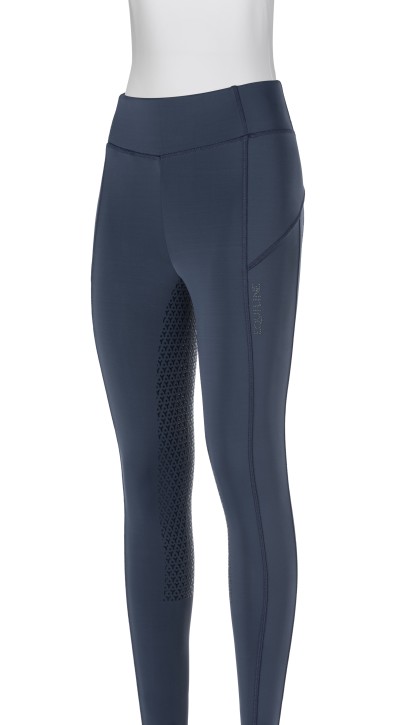 Equiline Damenleggings Vollgrip Edodief diplomatic blue