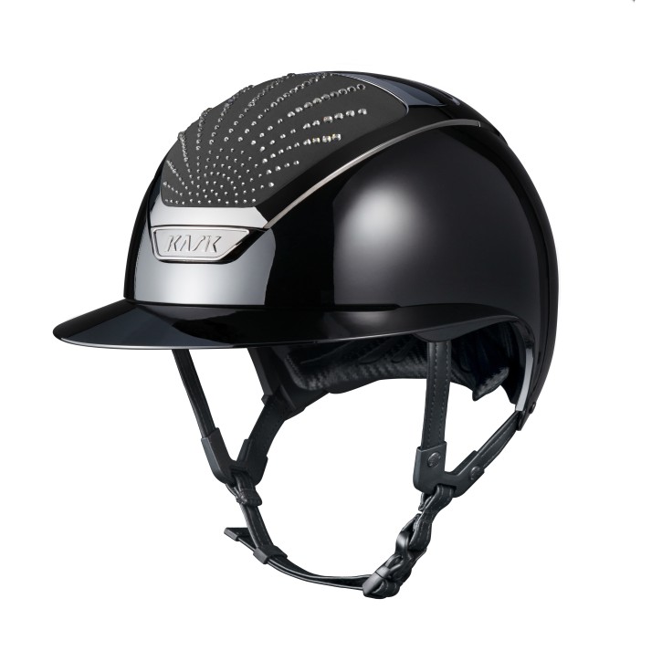 Kask Star Lady Origin Graphite Pure Shine Schwarz