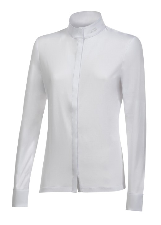 Equiline Damen Turnierbluse Cindrac weiß 38 (IT 42)