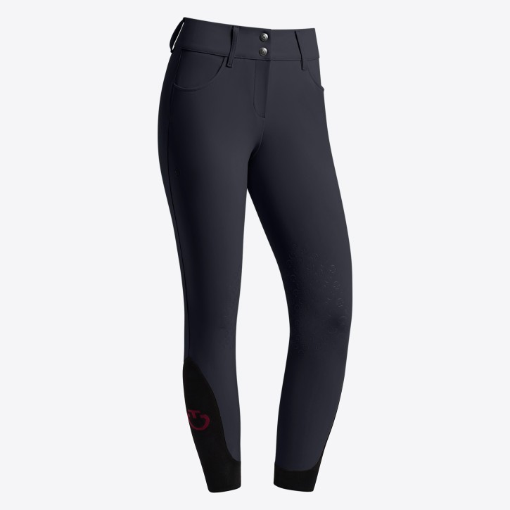 Cavalleria Toscana Kniegrip Hochbund-Reithose Damen Charcoal