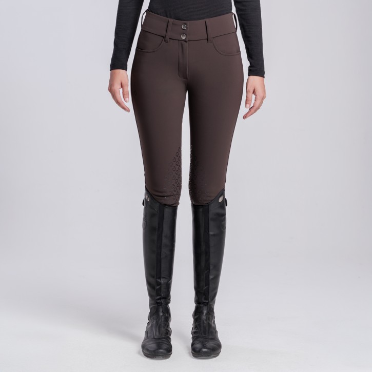 Cavalleria Toscana Kniegrip Reithose Damen Espresso
