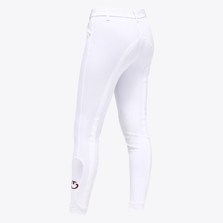 Cavalleria Toscana Junior Reithose Kniegrip weiß 12