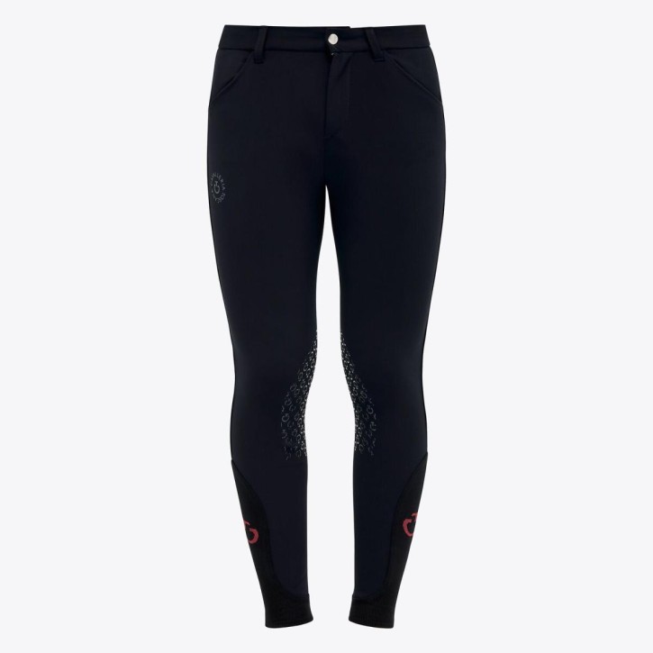 Cavalleria Toscana Junior Reithose Kniegrip navy