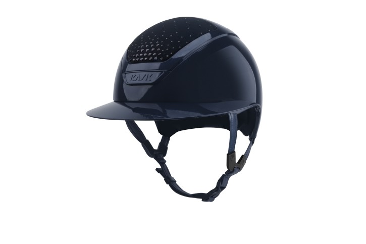 Kask Star Lady Passage Crystals Pure Shine Navy Graphite
