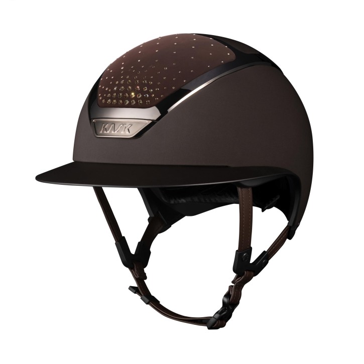 Kask Star Lady Chrome Swarovski® Greige – Reithelm mit Komfort & Sicherheit