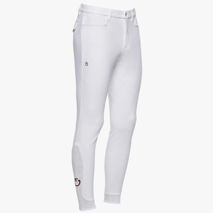 Cavalleria Toscana Herrenreithose Vollgrip weiß