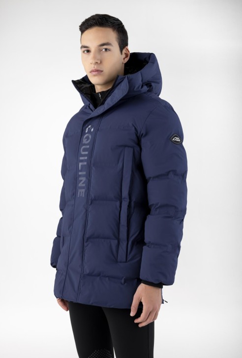 Equiline Wintermantel Herren Certam Navy Peony