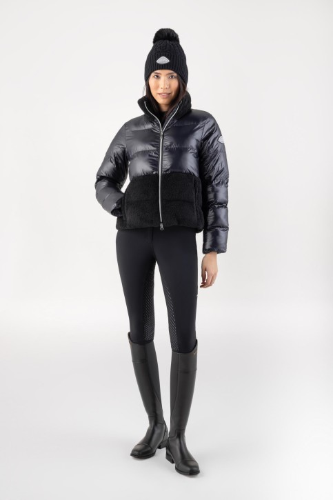 Equiline Teddyjacke Damen Geddy Schwarz