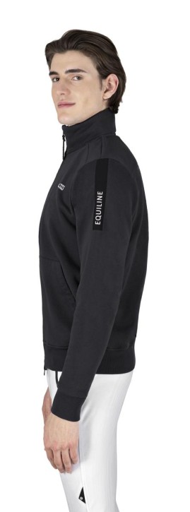 Equiline Herren Sweatjacke COUPLEC Schwarz L