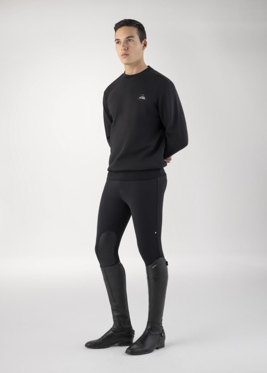 Equiline Sweatshirt Herren Corik Schwarz