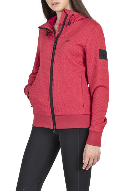 Equiline Damen-Sweatshirtjacke Caliec blau