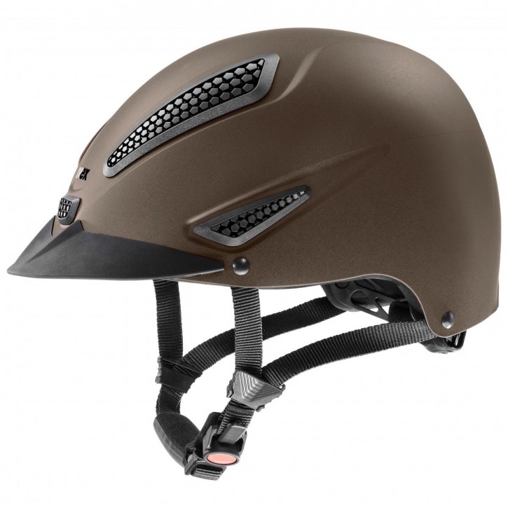 Uvex Reithelm Perfexxion II braun
