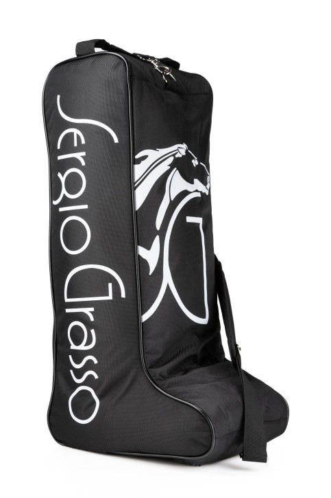 Sergio Grasso Luxury Stiefeltasche schwarz