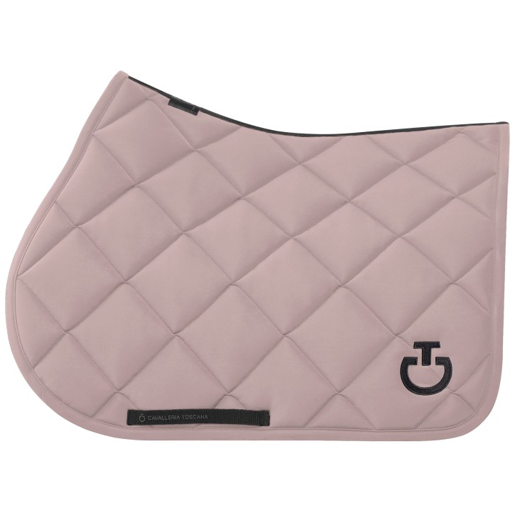 Cavalleria Toscana Diamond Quilted Schabracke Springen Cipria