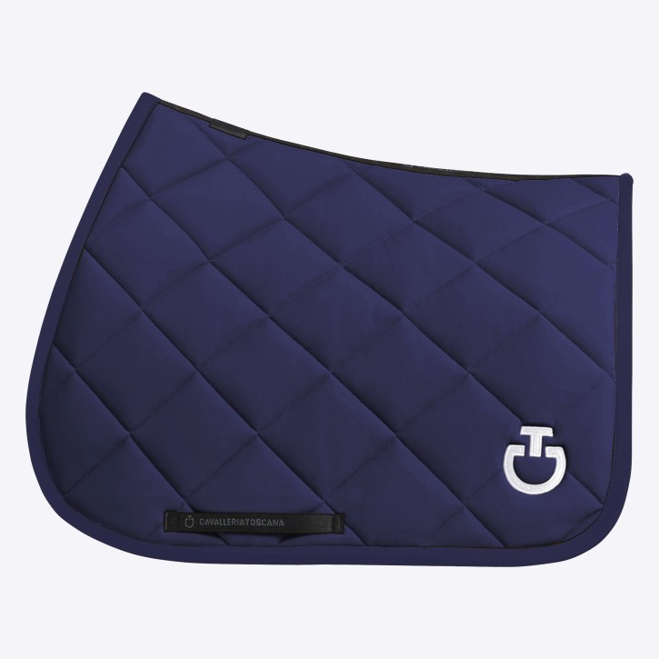 Cavalleria Toscana Spring Schabracke Diamond Quilted royalblau