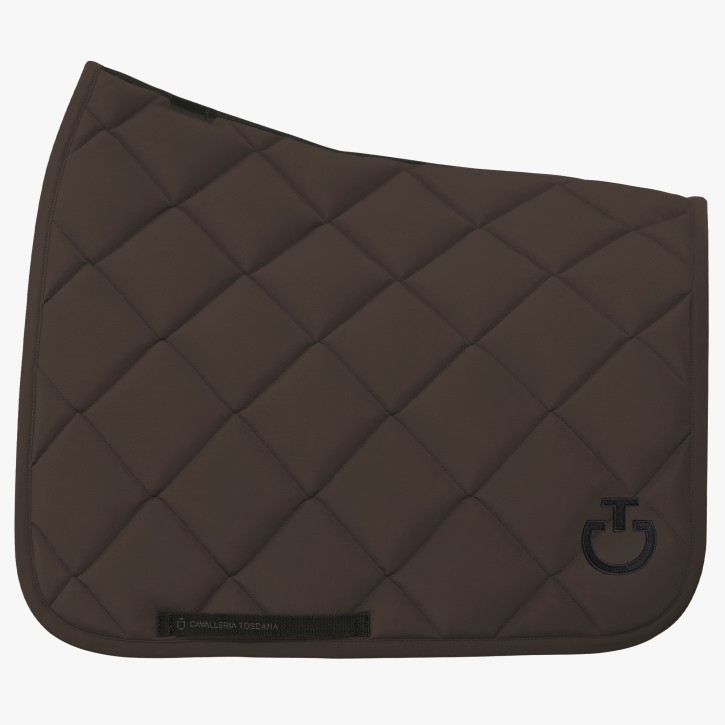 Cavalleria Toscana Diamond Quilted Schabracke Dressur Espresso