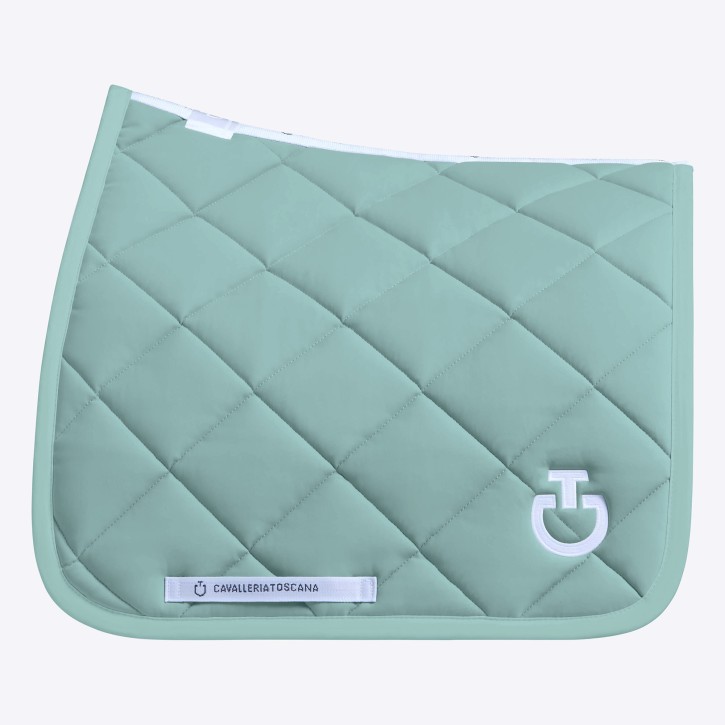 Cavalleria Toscana Dressur Schabracke Diamond Quilted light teal green