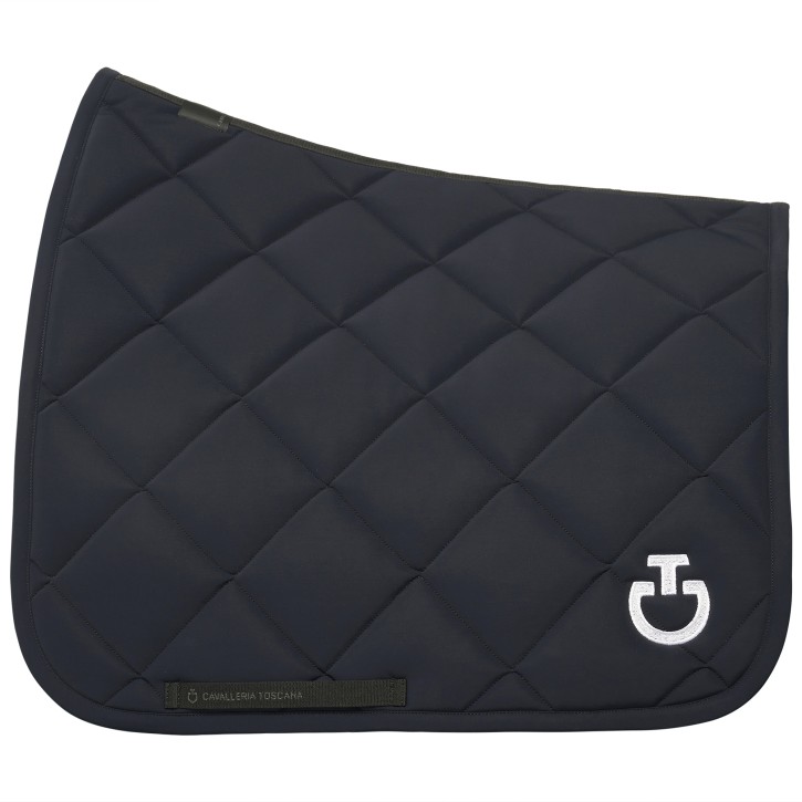 Cavalleria Toscana Diamond Quilted Schabracke Dressur Navy