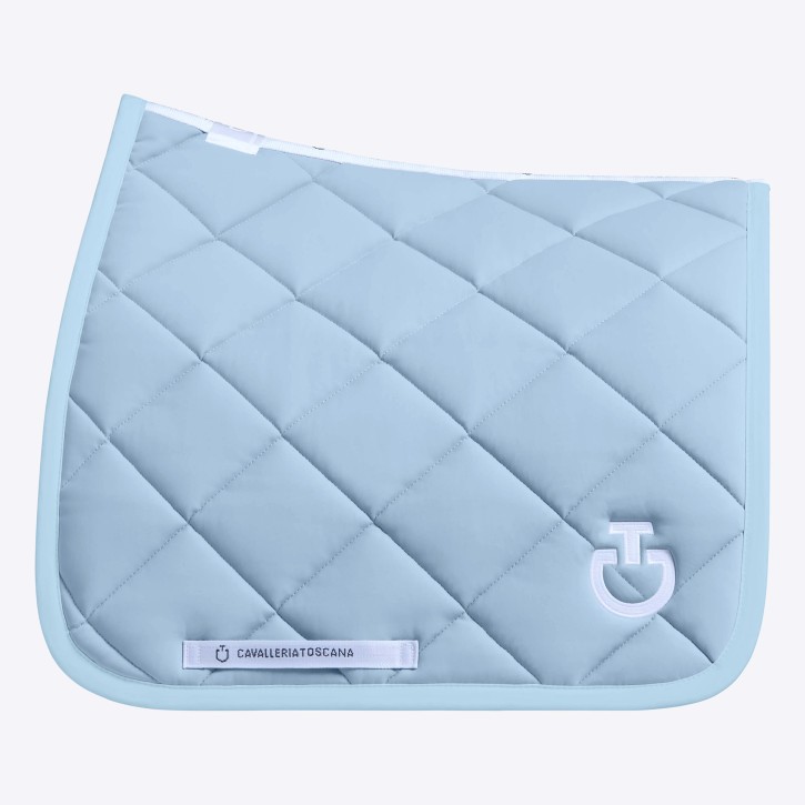 Cavalleria Toscana Dressur Schabracke Diamond Quilted blue fog