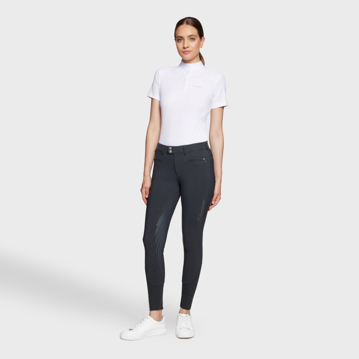 Samshield Damen Vollgrip Reithose Diane Anthracite