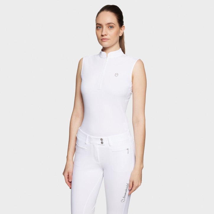 Samshield Damen Shirt Bruna Ärmellos Weiß