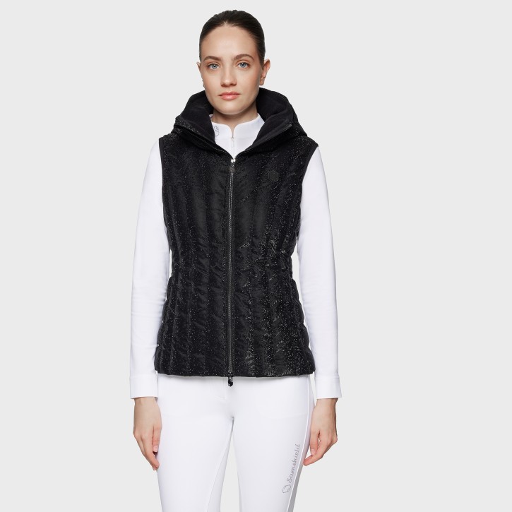 Damenweste Chamonix Ice von Samshield – Schwarz, elegant & funktional