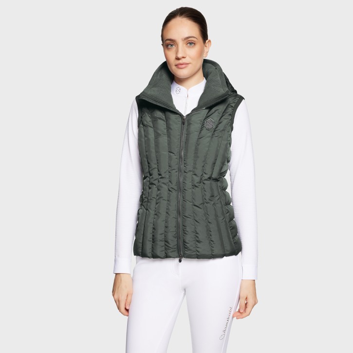 Damenweste Chamonix von Samshield – Dark Forest, elegant & funktional