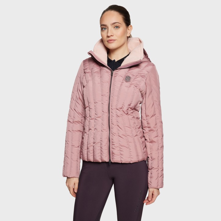 Samshield Damenjacke Courchevel – tailliert & elegant mit abnehmbarer Kapuze Blush Pink