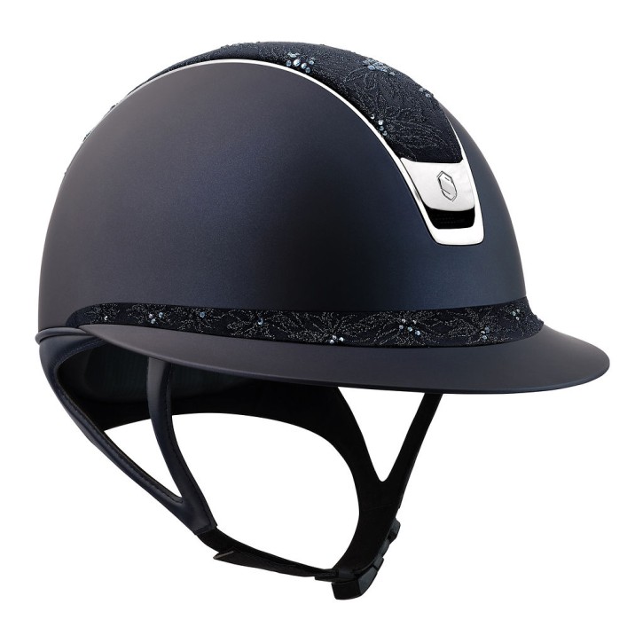 Samshield Miss Shield Shadowmatt 2.0 blau Konfiguration Top und Frontal Band Spring Flower