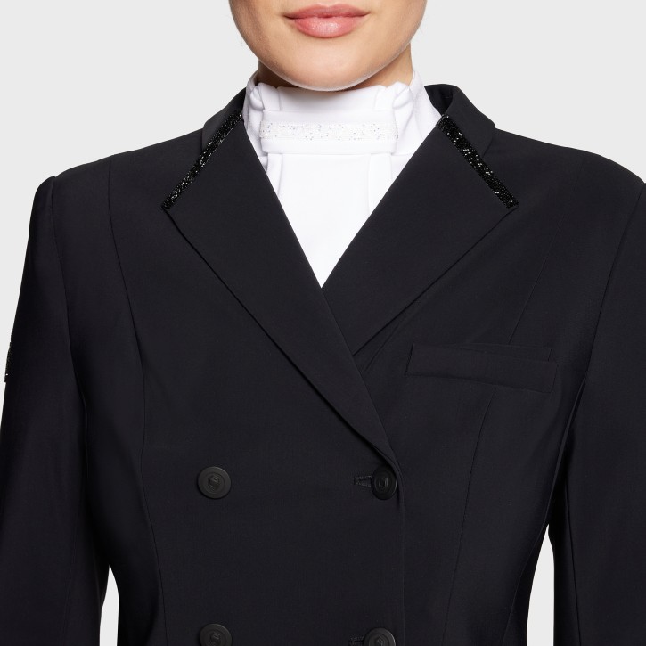 Samshield Plastron Damen Premium Holo – Elegantes Turnieraccessoire mit Swarovski®
