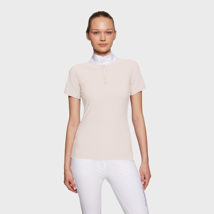 Samshield Damen Turniershirt Roxy Kurzarm Rosewater