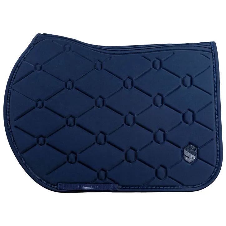 Samshield Schabracke Springen Swarovski Navy