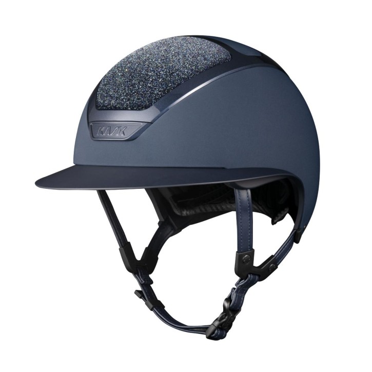 Kask Reithelm Star Lady Chrome Starry Night Swarovski Carpet