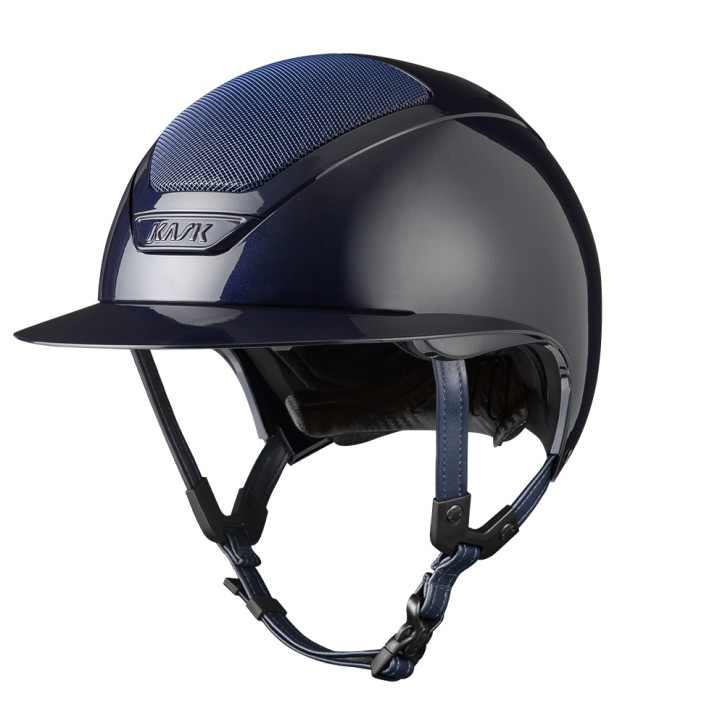 Kask Damen Reithelm Star Lady Pure Shine Chrome atlantic blue