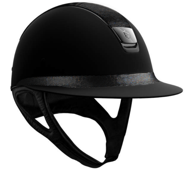 Samshield Reithelm Miss Shield 2.0 Shadowmatt Konfiguration schwarz "Shimmer"